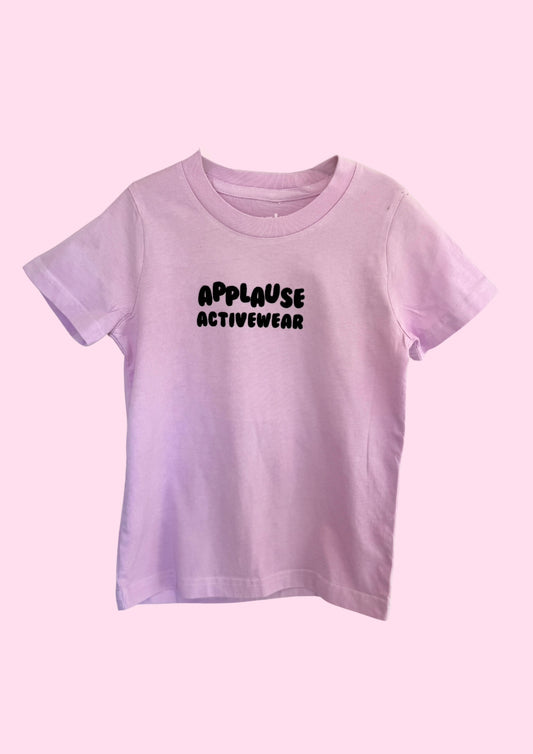 Essential Pastel Purple/Navy Tee (Kids)