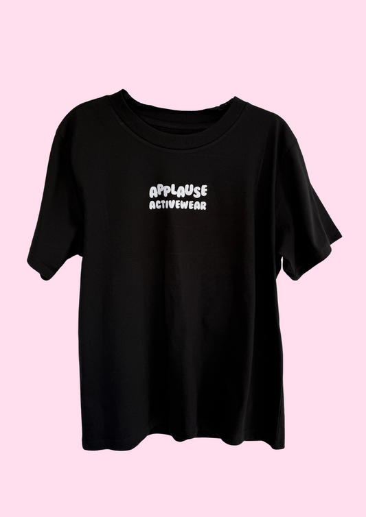 Essential Black/White Tee (Adults)