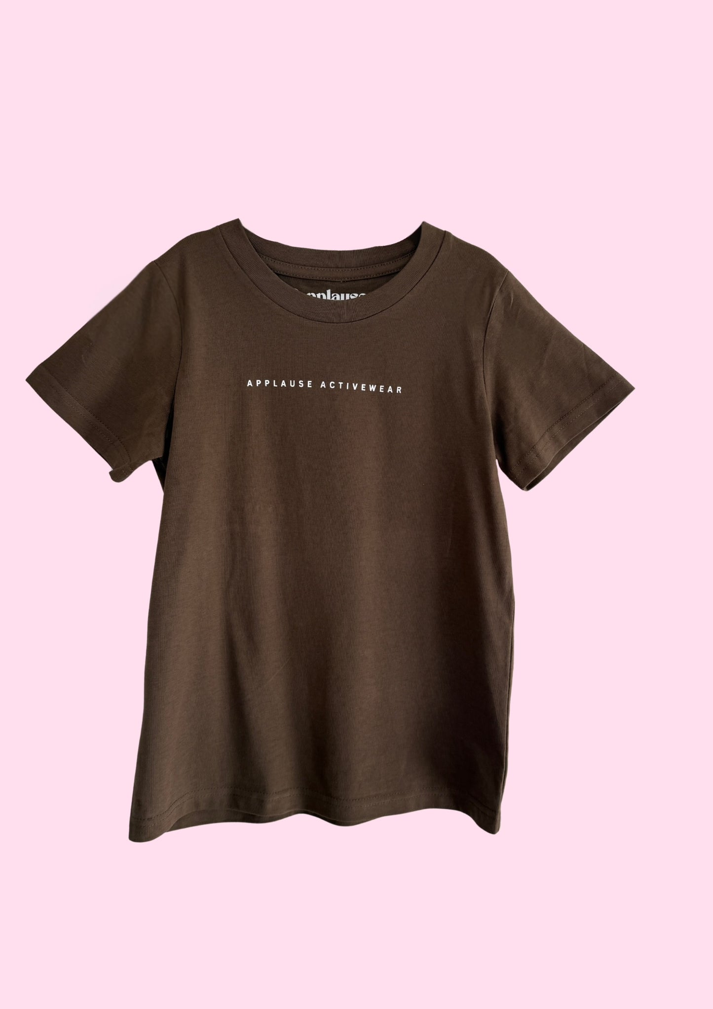 Essential Brown/White Tee (Kids)